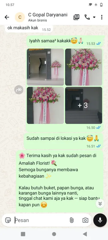 Pengiriman Karangan Bunga Patrol