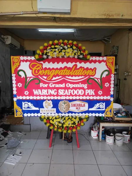 Papan Bunga Ucapan Selamat Patrol